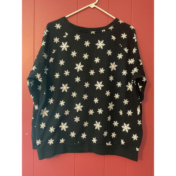 Santa Merry Christmas Sweatshirt Size XL - Picture 4 of 11